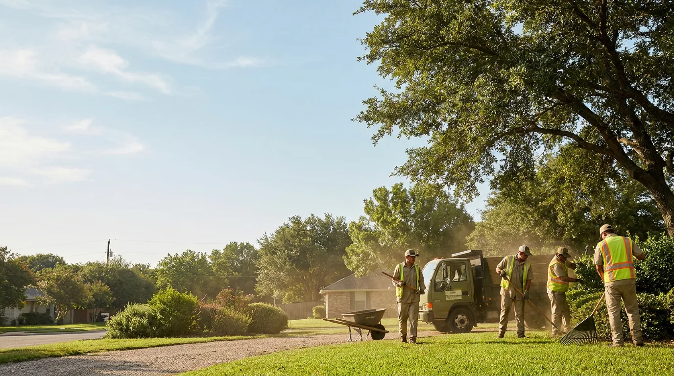 Landscaping in Tioga, TX near me